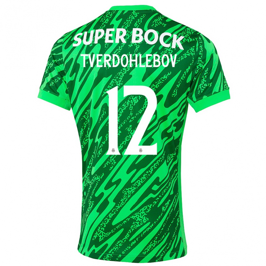 נשים כדורגל אלכס טוורדוהלבוב #12 ירוק לבן חולצת שוער 2025/26