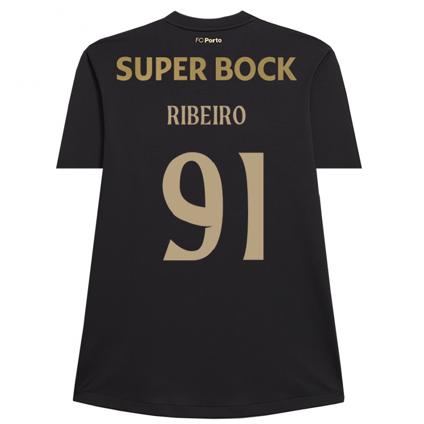 נשים כדורגל גונסאלו ריביירו #91 שחור חום חולצת שוער 2025/26