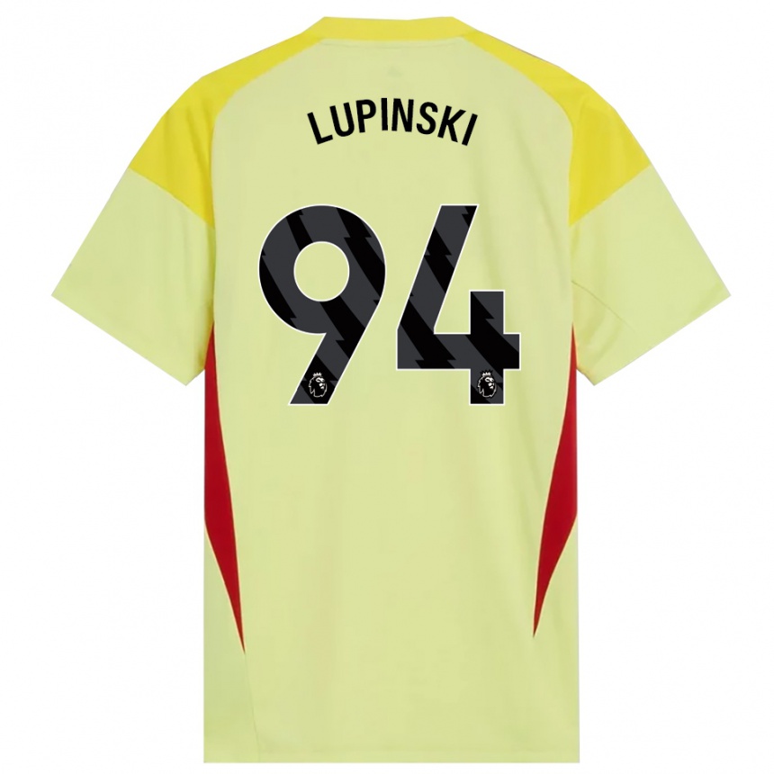 נשים כדורגל Remi Lupinski #94 צהוב אדום שחור חולצת שוער 2025/26