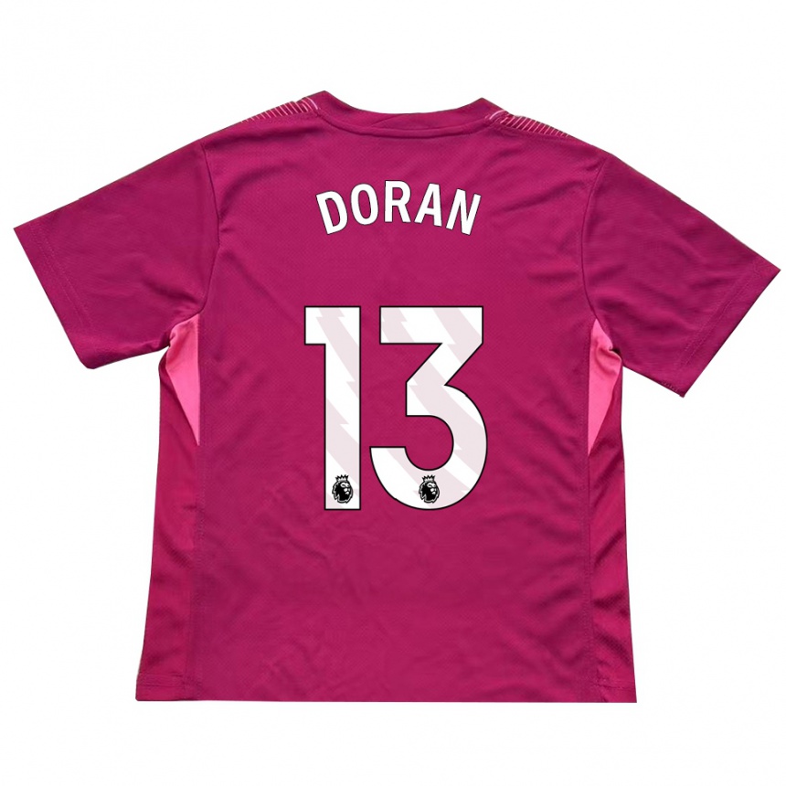 נשים כדורגל פארן דוראן #13 ורד לבן חולצת שוער 2025/26