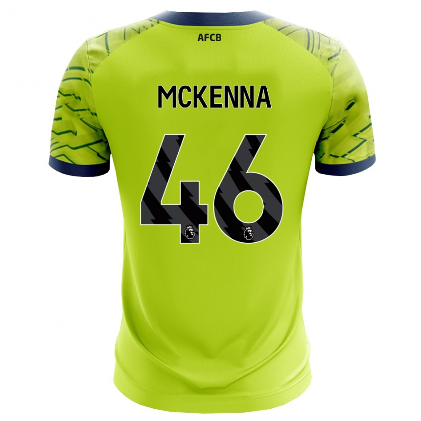 נשים כדורגל קאלאן מקקנה #46 ירוק צהוב חולצת שוער 2025/26