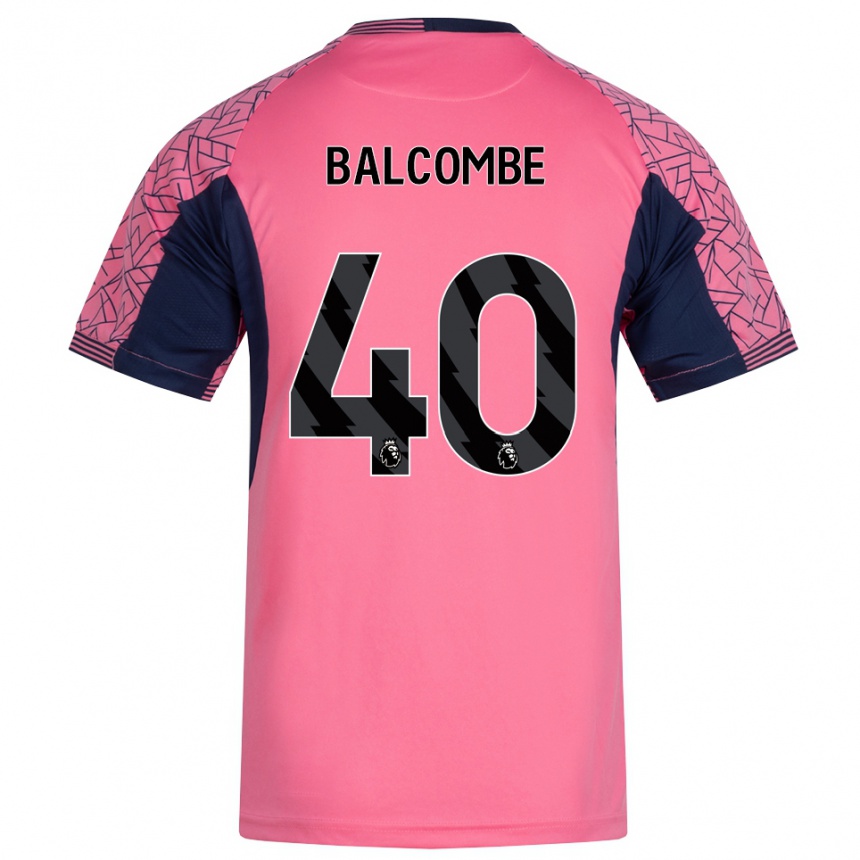 נשים כדורגל אלרי בלקומב #40 ורוד שחור חולצת שוער 2025/26