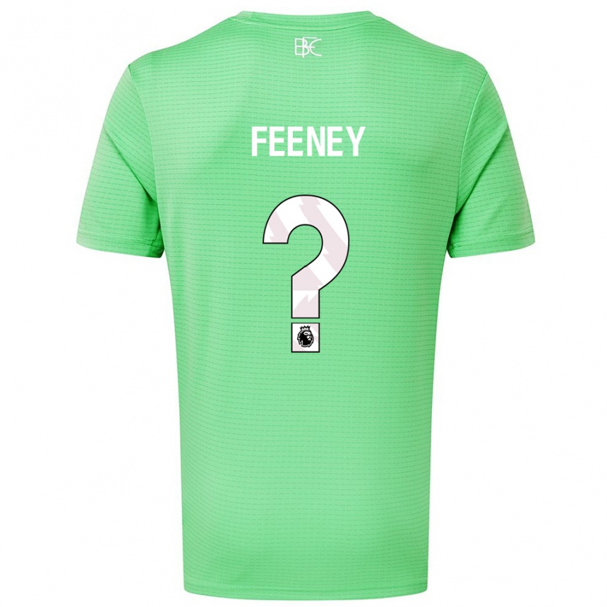 נשים כדורגל Callum Feeney #0 ירוק בינוני חולצת שוער 2025/26