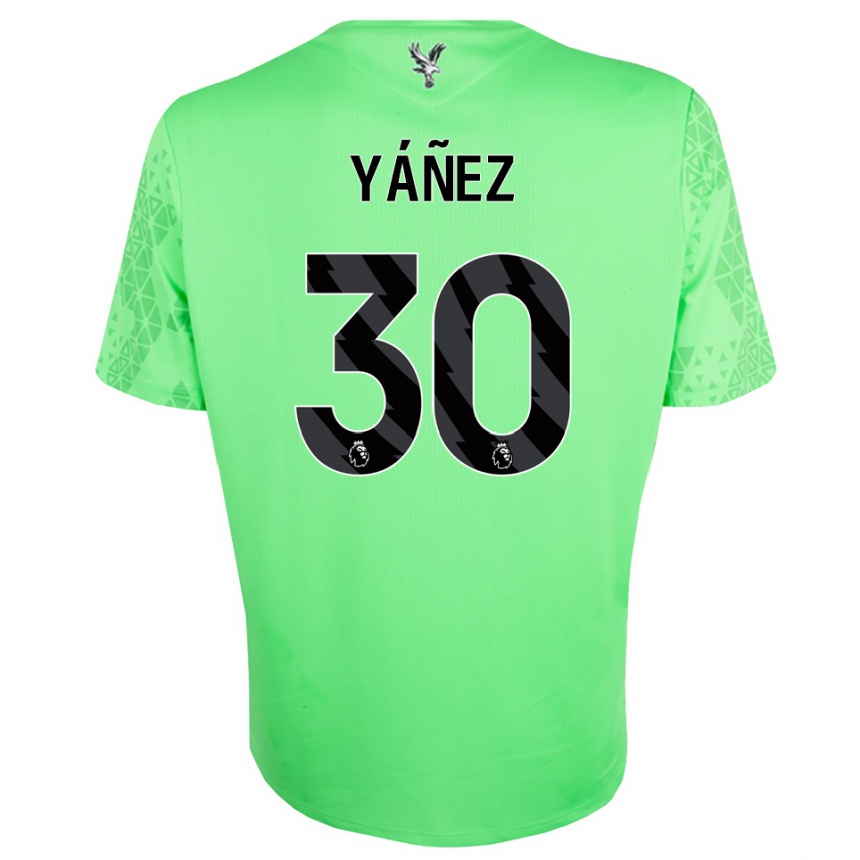 נשים כדורגל שיי יאנז #30 ירוק שחור חולצת שוער 2025/26