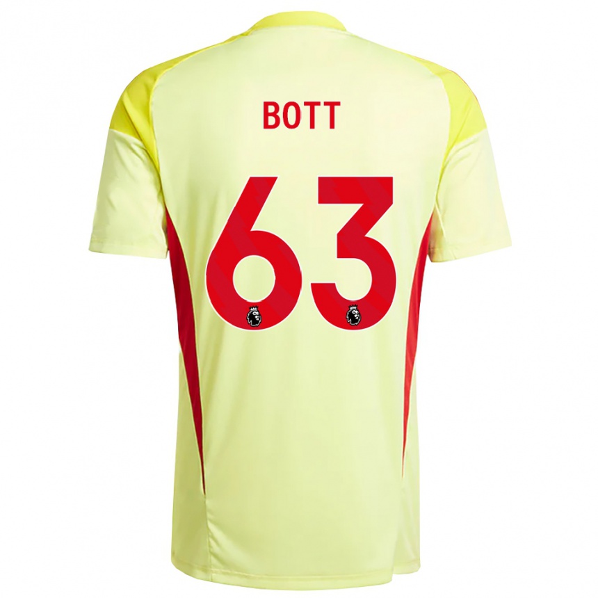 נשים כדורגל ארון צ׳ארלי בוט #63 צהוב בהיר כתום חולצת שוער 2025/26