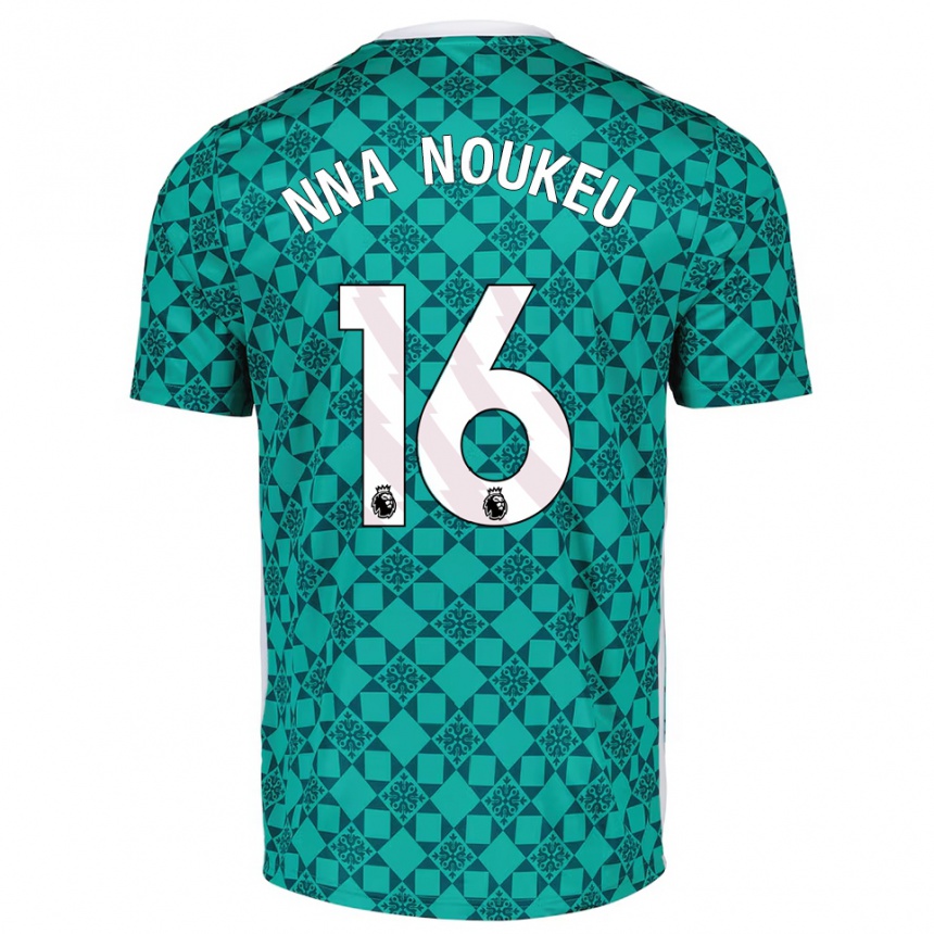 נשים כדורגל בלונדי ננה נוקו #16 ירוק לבן חולצת שוער 2025/26