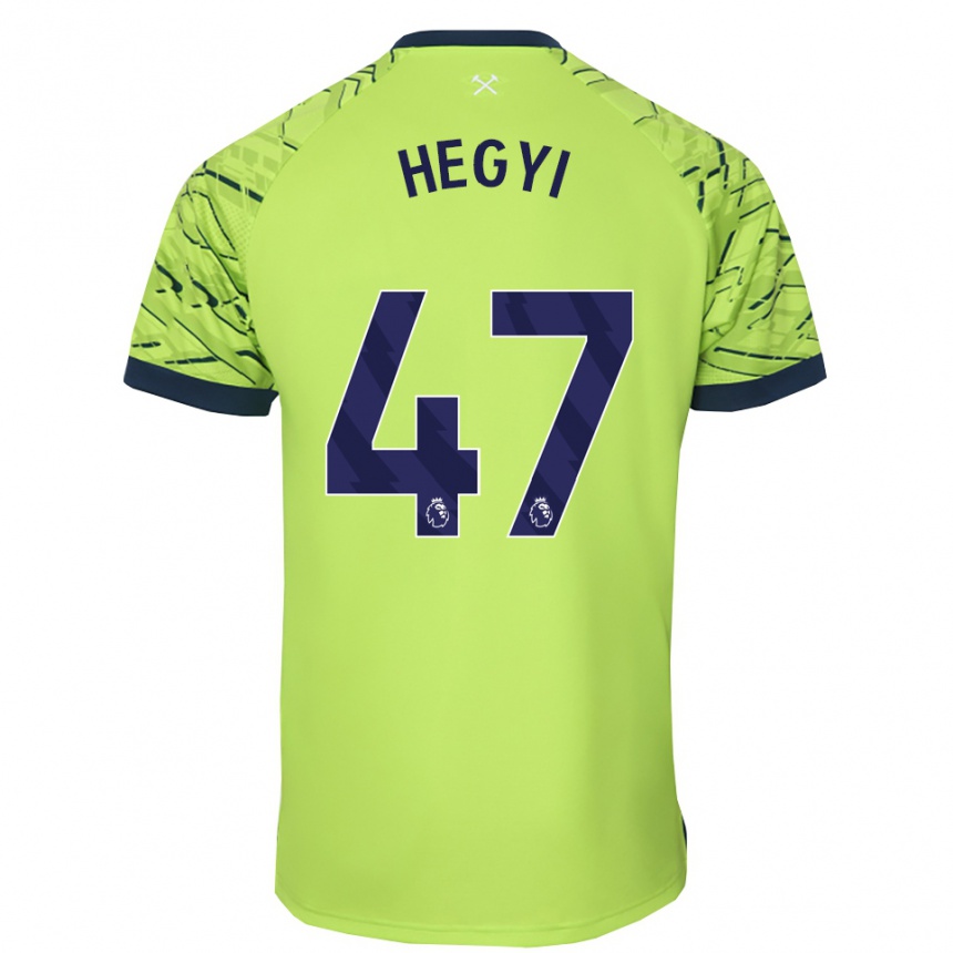 נשים כדורגל כריסטיאן הג'י #47 ירוק פלורסנט חולצת שוער 2025/26