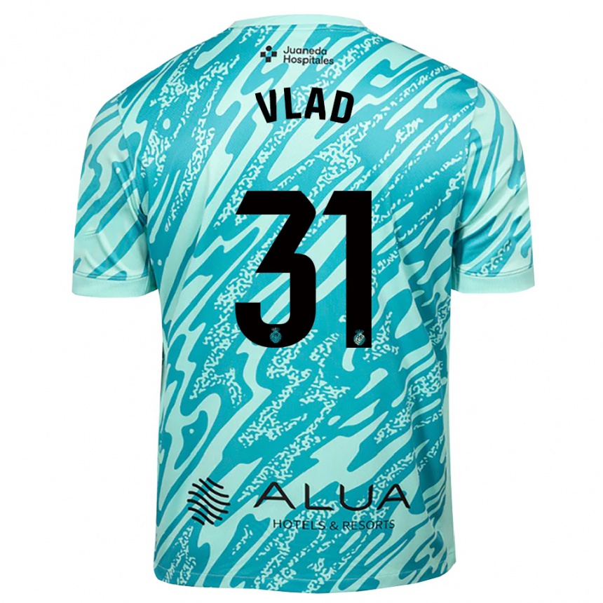 נשים כדורגל Rares Vlad #31 ציאן שחור חולצת שוער 2025/26