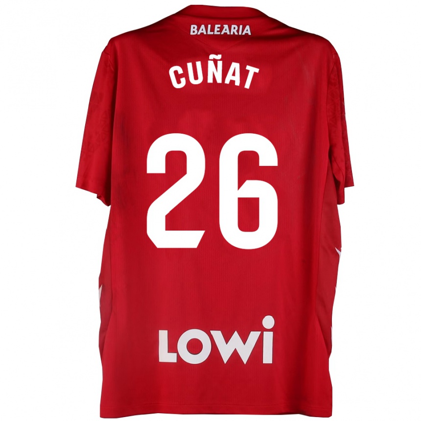 נשים כדורגל פבלו קנאט #26 אדום לבן חולצת שוער 2025/26