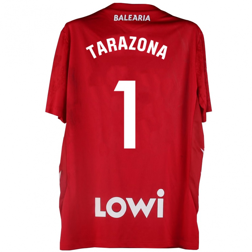 נשים כדורגל אנדריאה טרסונה #1 אדום לבן חולצת שוער 2025/26