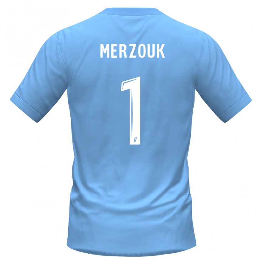 נשים כדורגל סאמי מרזוק #1 כחול שחור חולצת שוער 2025/26