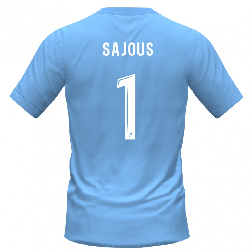 נשים כדורגל תומס שעיוס #1 כחול שחור חולצת שוער 2025/26