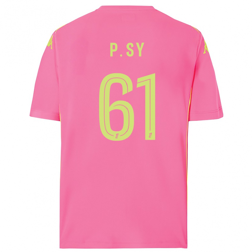 נשים כדורגל פאפה סיי #61 ורוד לוהט חולצת שוער 2025/26
