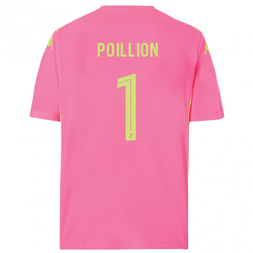 נשים כדורגל נוי פויליון #1 ורוד לוהט חולצת שוער 2025/26