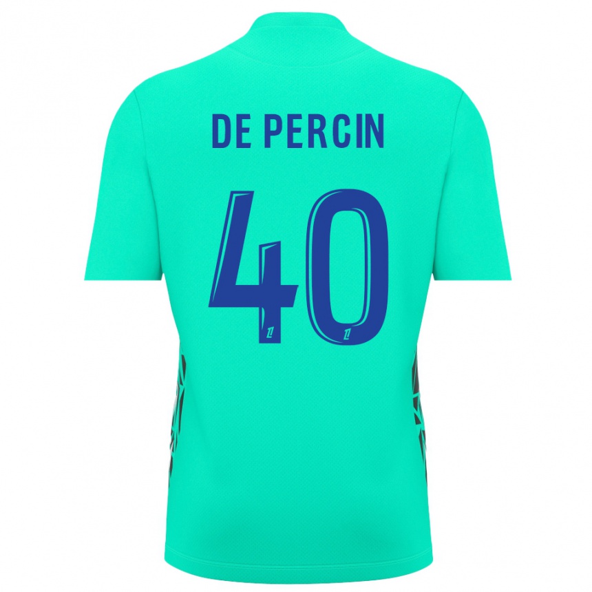 נשים כדורגל תיאו דה פרסין #40 כחול אקווה חולצת שוער 2025/26