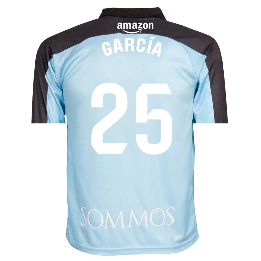 נשים כדורגל Jaime García #25 כחול בהיר שחור חולצת שוער 2025/26