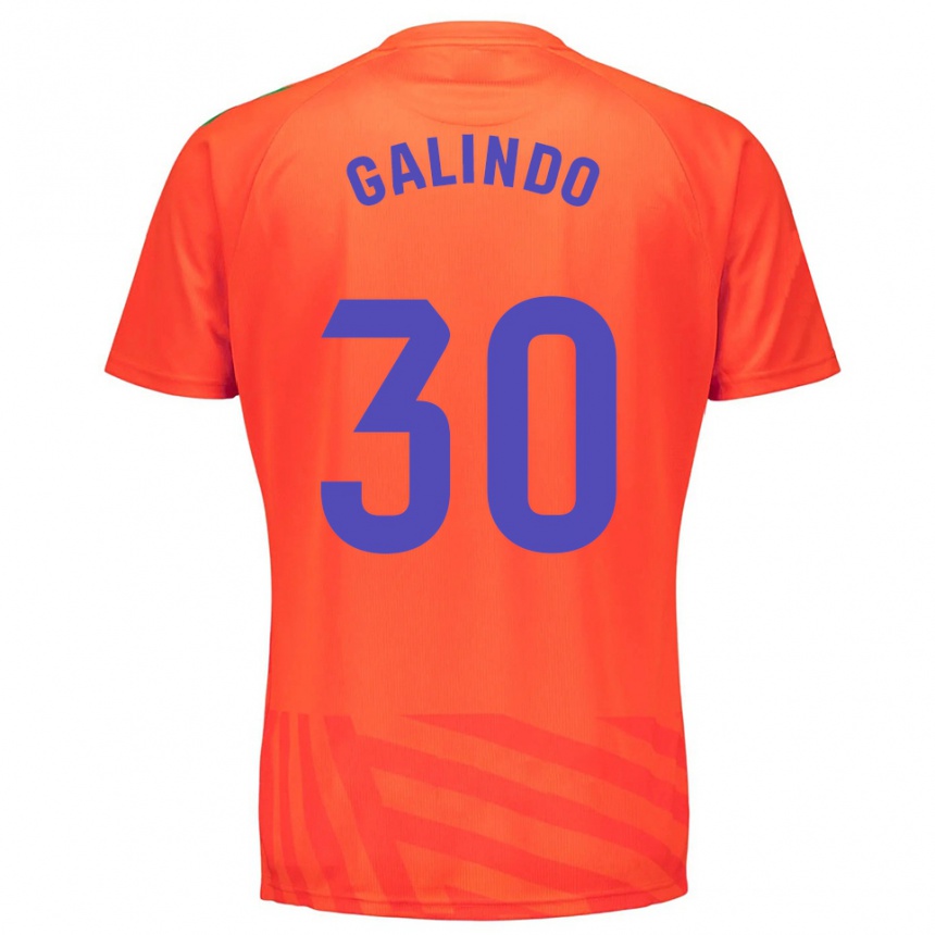 נשים כדורגל Cristian Galindo #30 אדום כחול חולצת שוער 2025/26