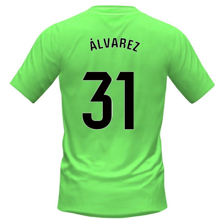 נשים כדורגל איקר אלברס #31 ירוק שחור חולצת שוער 2025/26