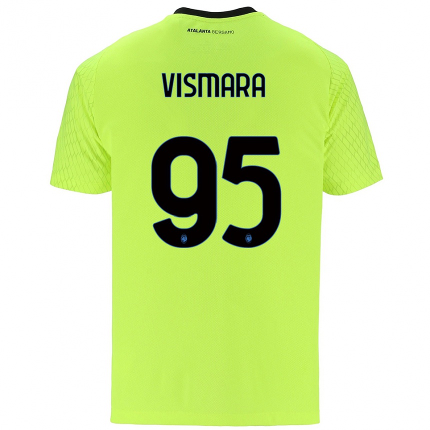 נשים כדורגל פאולו ויסמרה #95 ירוק צהוב אדום חולצת שוער 2025/26