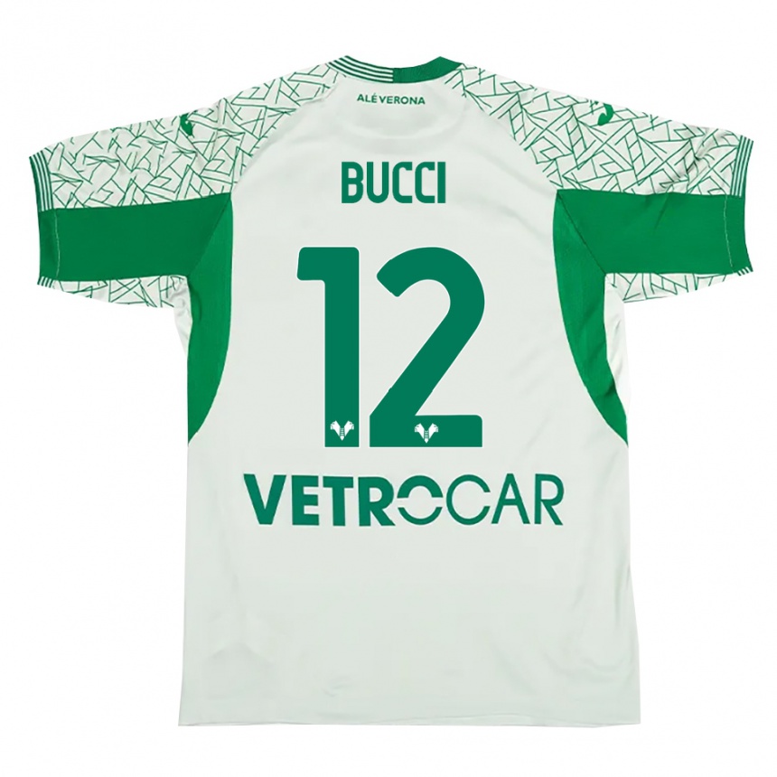 נשים כדורגל Irene Bucci #12 ירוק אדום חולצת שוער 2025/26