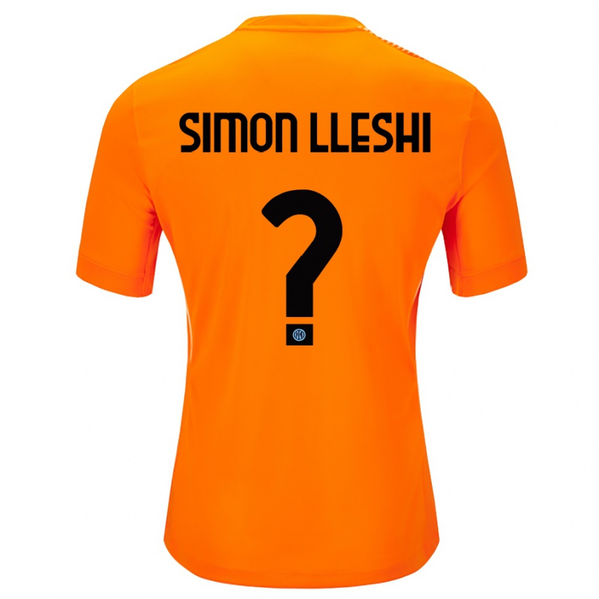 נשים כדורגל סימון ללשי #0 כתום בהיר שחור חולצת שוער 2025/26