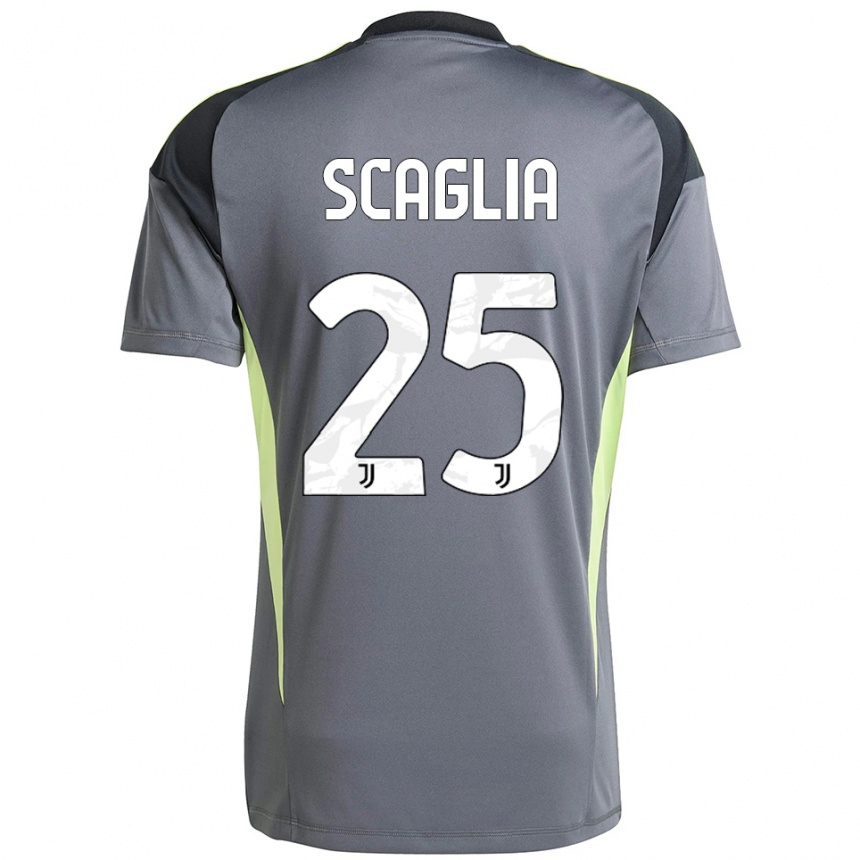 נשים כדורגל סימון סקאליה #25 אפור כהה לבן חולצת שוער 2025/26