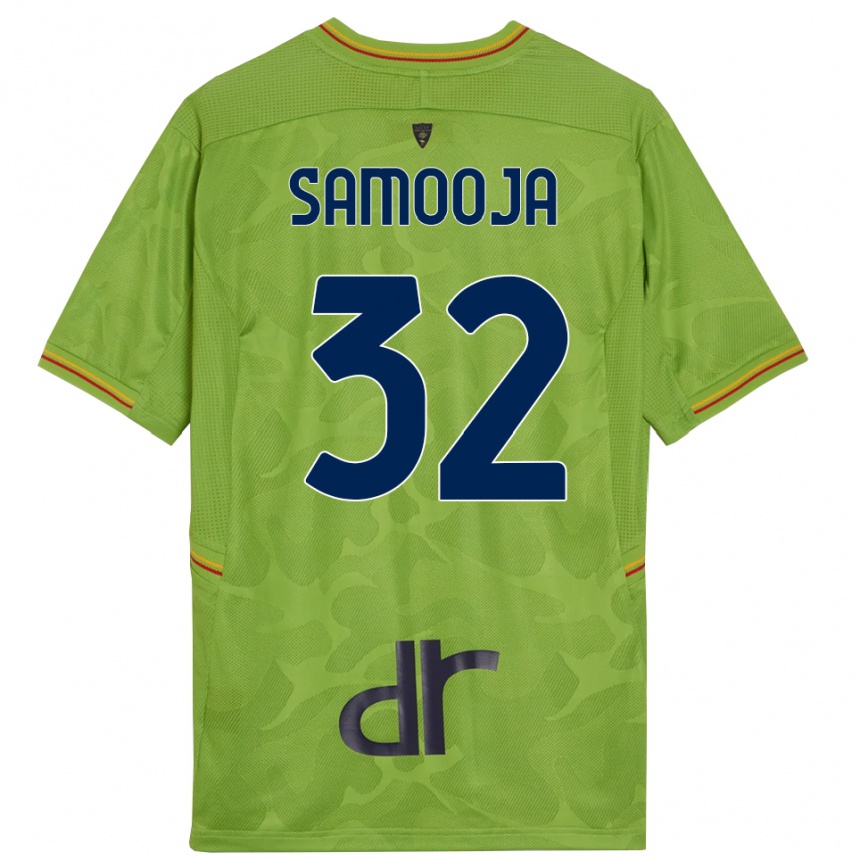 נשים כדורגל Jasper Samooja #32 ירוק יער שחור חולצת שוער 2025/26