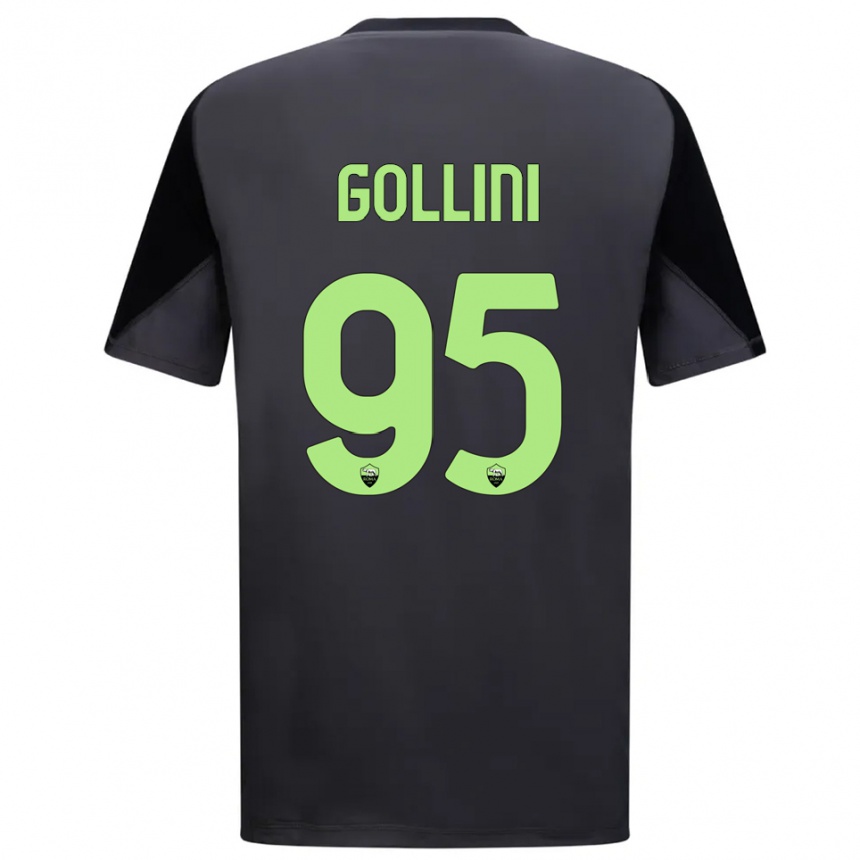 נשים כדורגל פיירלואיג'י גוליני #95 שחור ירוק בהיר חולצת שוער 2025/26