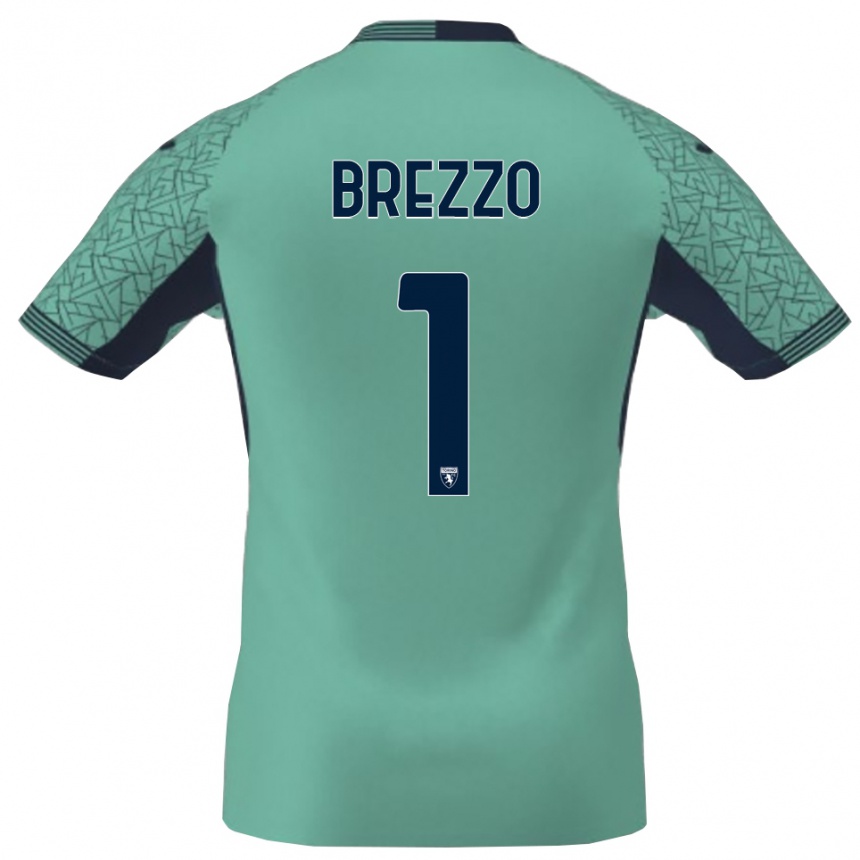 נשים כדורגל מטאו ברזו #1 לגונה כחולה חולצת שוער 2025/26