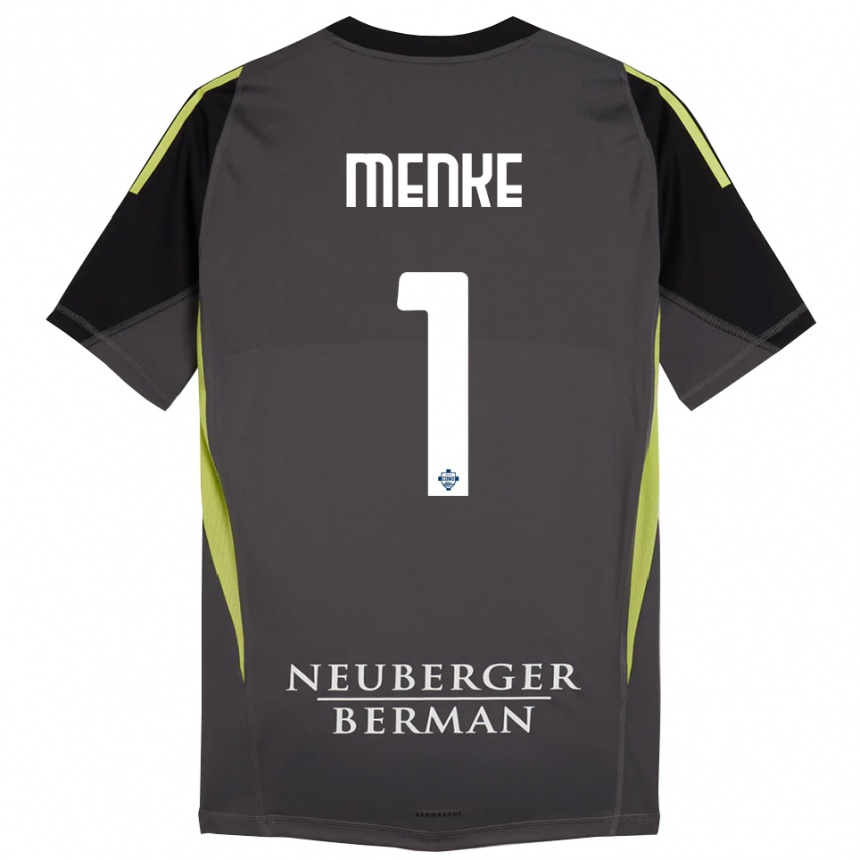 נשים כדורגל הנריק מנקי לופס #1 שחור ירוק בהיר חולצת שוער 2025/26