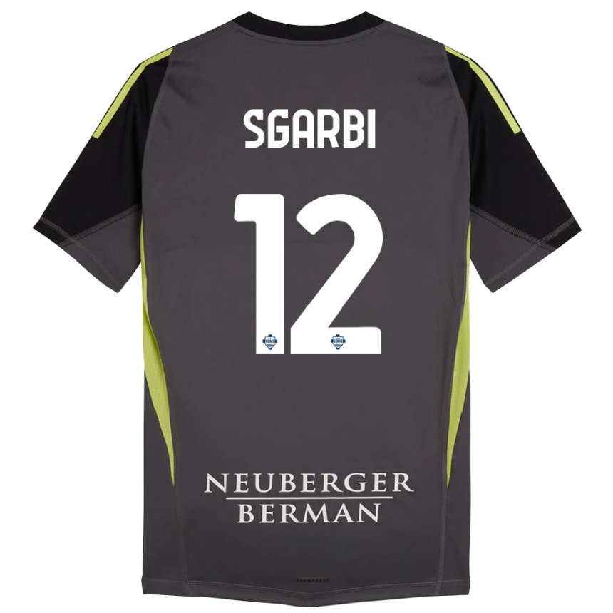 נשים כדורגל דילן סגארבי #12 שחור ירוק בהיר חולצת שוער 2025/26