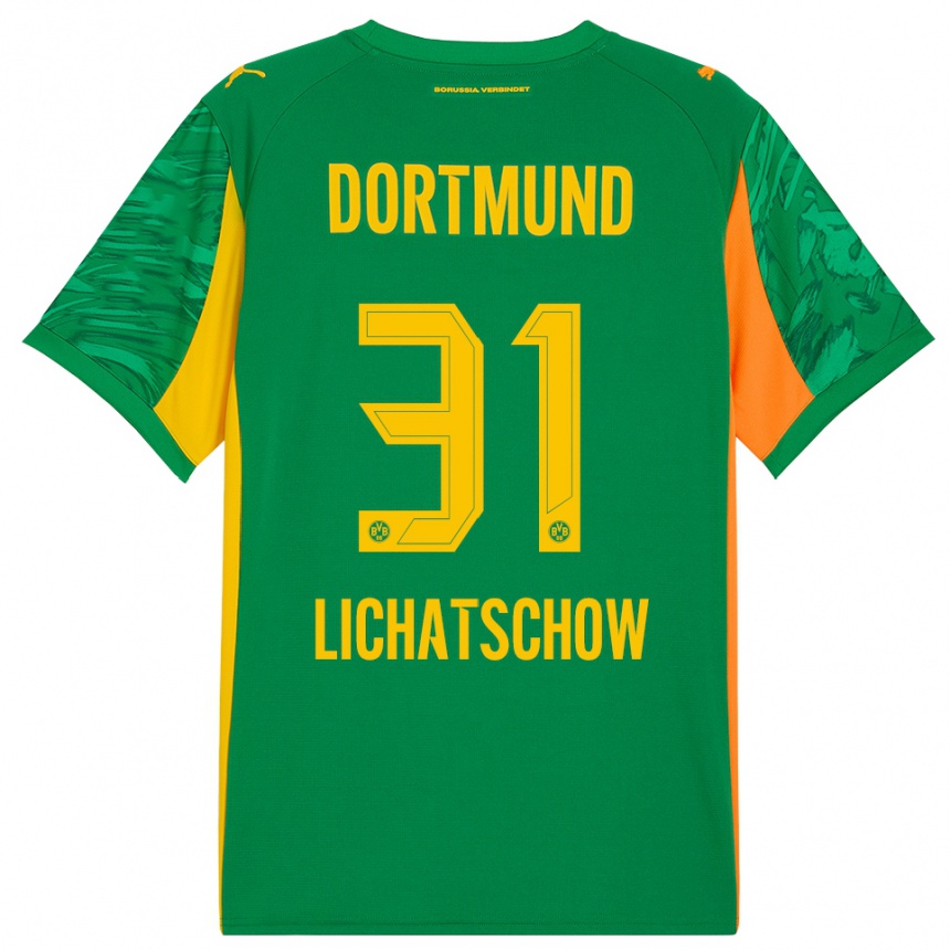 נשים כדורגל Deniese Lichatschow #31 כתום ירוק חולצת שוער 2025/26