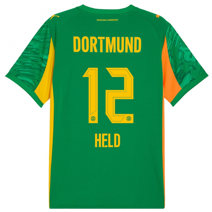 נשים כדורגל אהרון הלד #12 כתום ירוק חולצת שוער 2025/26