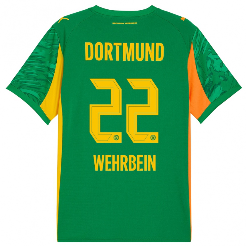 נשים כדורגל Jan-Mattis Wehrbein #22 כתום ירוק חולצת שוער 2025/26