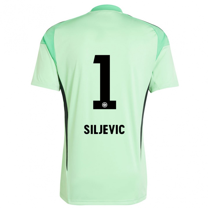נשים כדורגל אמיל סילייביץ׳ #1 שחור ירוק בהיר חולצת שוער 2025/26