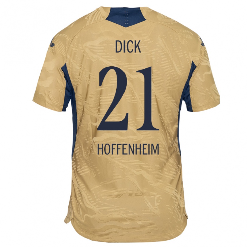 נשים כדורגל לאורה-יוהנה דיק #21 שחור שזוף חולצת שוער 2025/26