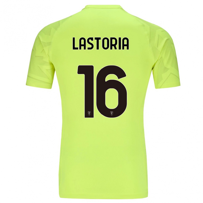 נשים כדורגל טומאסו לסטוריה #16 ירוק פלורסנט חולצת שוער 2025/26