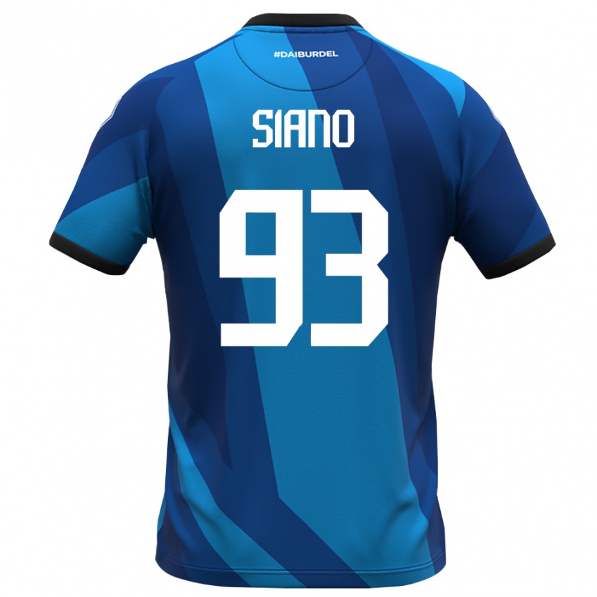 נשים כדורגל אלסנדרו סיאנו #93 כחול רויאל כתום חולצת שוער 2025/26