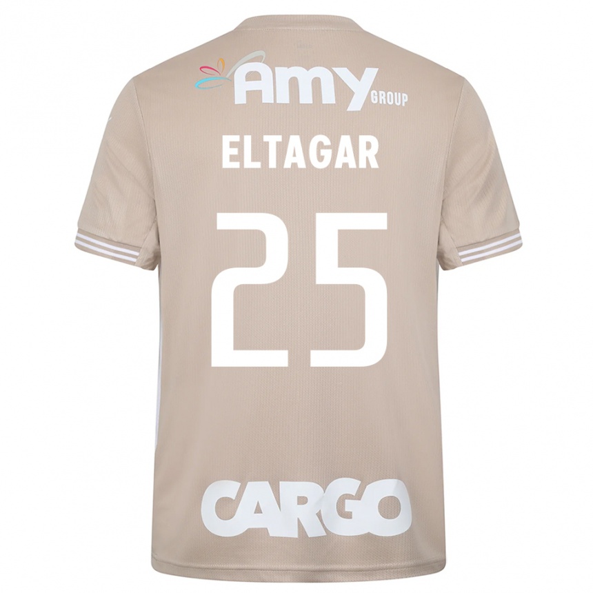 נשים כדורגל Barak Eltagar #25 לבן בולי ווד חולצת שוער 2025/26