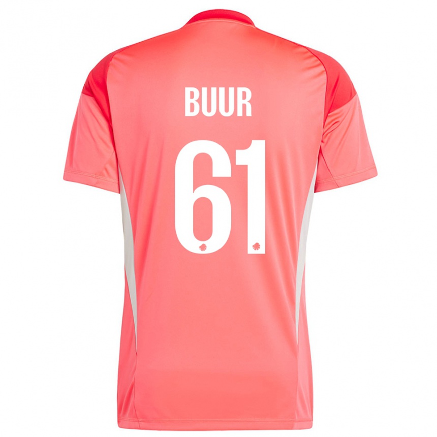 נשים כדורגל אוסקר בואר #61 לבן אדום חולצת שוער 2025/26