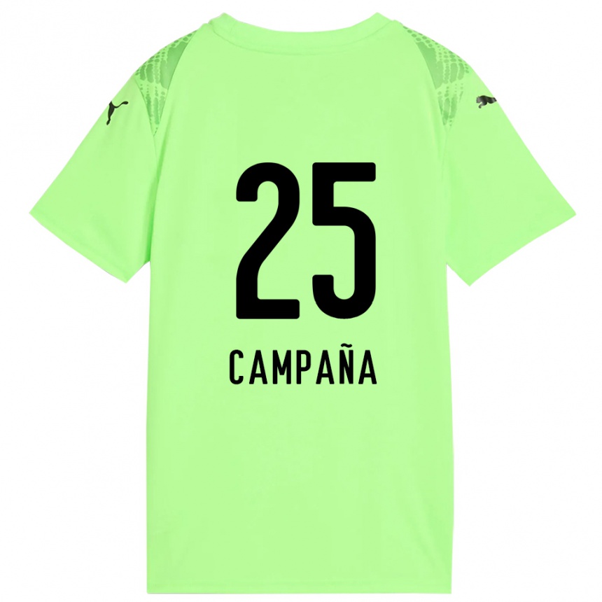 נשים כדורגל מרטין קמפניה #25 שחור ירוק בהיר חולצת שוער 2025/26