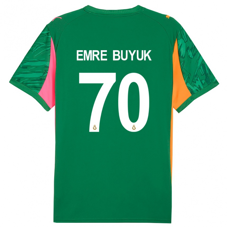 נשים כדורגל אנס אמר ביוק #70 ורוד ירוק כתום חולצת שוער 2025/26