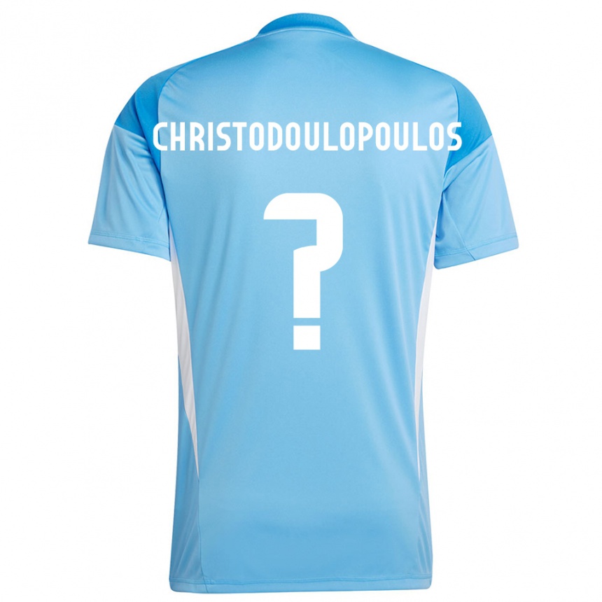 נשים כדורגל Giannis Christodoulopoulos #0 כתום לבן חולצת שוער 2025/26