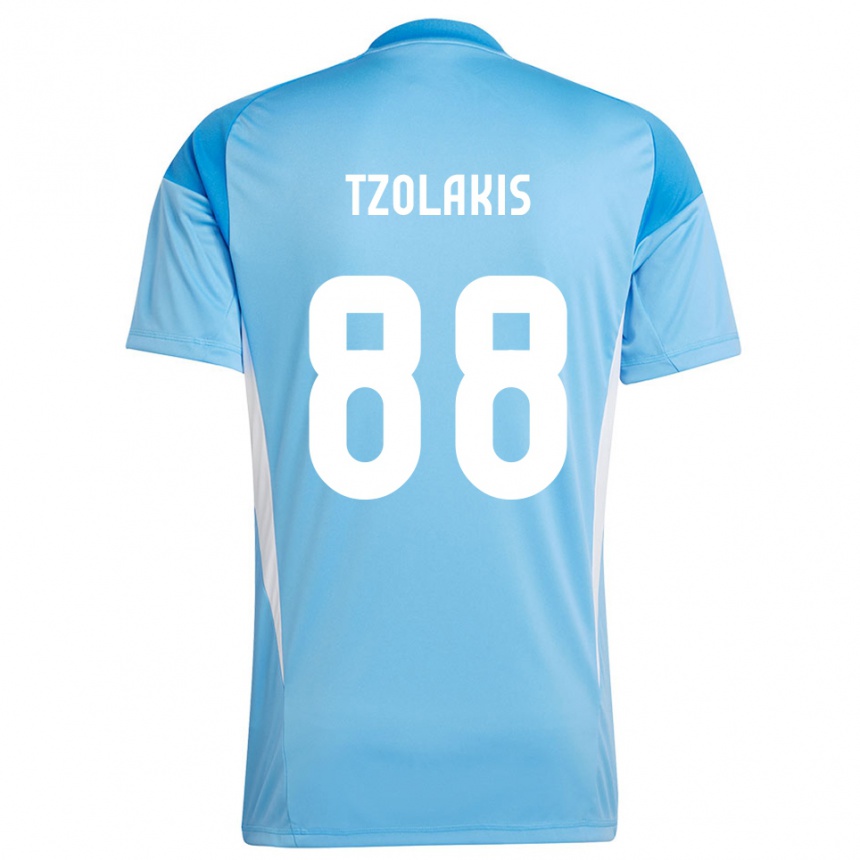 נשים כדורגל קונסטנטינוס צולקיס #88 כתום לבן חולצת שוער 2025/26