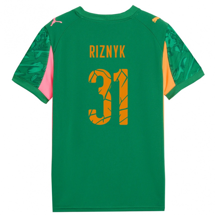 נשים כדורגל דמיטרו ריזניק #31 סגול לילך חולצת שוער 2025/26