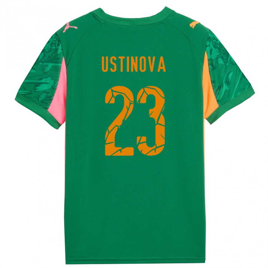 נשים כדורגל Liudmyla Ustinova #23 סגול לילך חולצת שוער 2025/26