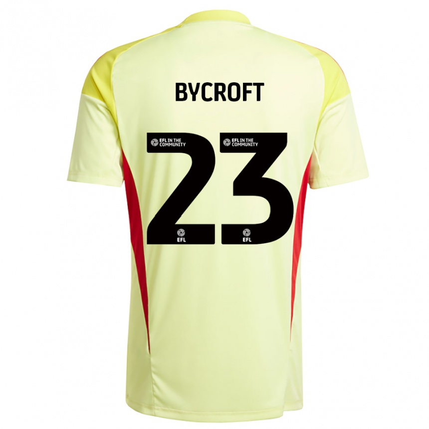 נשים כדורגל ג'ק ביקרופט #23 צהוב בהיר חולצת שוער 2025/26