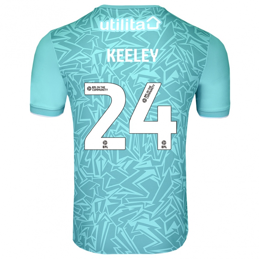 נשים כדורגל ג'וש קילי #24 כחול בהיר חולצת שוער 2025/26