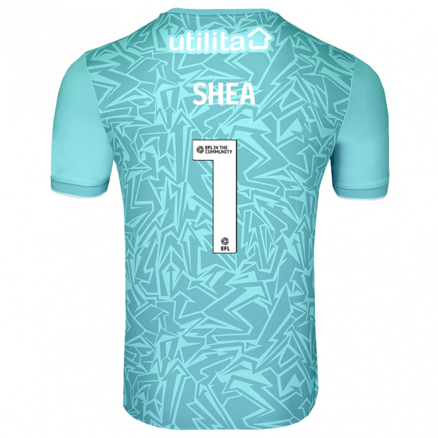 נשים כדורגל ג'יימס שיי #1 כחול בהיר חולצת שוער 2025/26