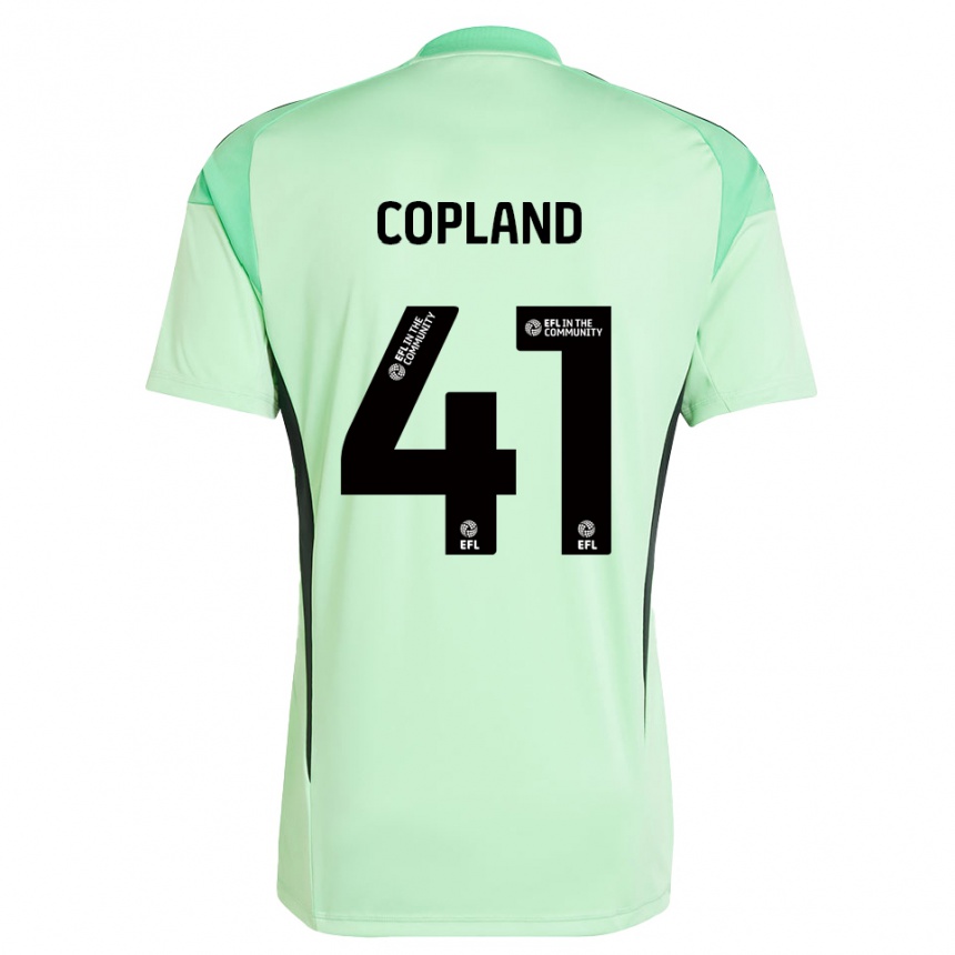 נשים כדורגל Jack Copland #41 שחור ירוק בהיר חולצת שוער 2025/26